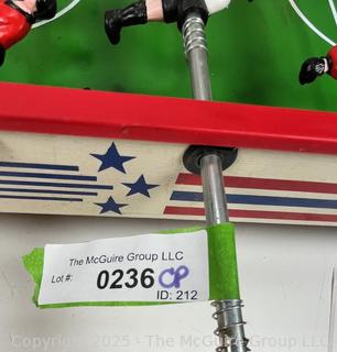 Tabletop Foosball Game. Made In Italy