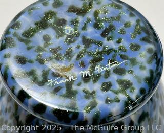 Fenton Murrhina Art Glass Vase