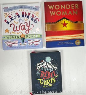 Three (3) Books Including Wonder Woman.