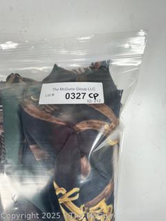 Collection of Women's Equestrian Themed Silk Scarves Including Ralph Lauren, New with Tags