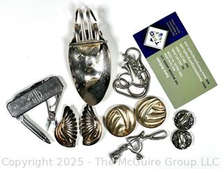Group of Silver Jewelry 