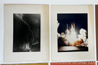 Six  (6) Including Lowell Davis 1970 of Common Birds  and  NASA Space Shuttle Launches. 20 x 12"