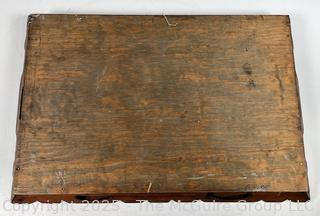 Mexican Tile and Hand Carved Wood Serving Tray