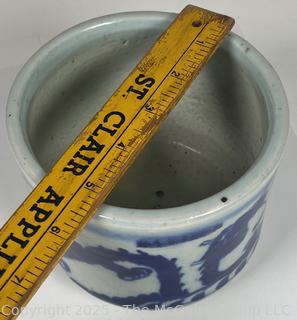 Chinese Blue and White Porcelain Brush Pot

