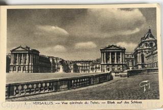 Versailles Postcard Book  by Heliogravure D'Art 