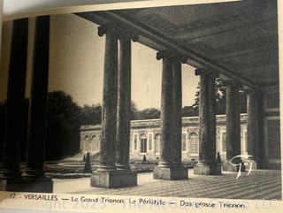 Versailles Postcard Book  by Heliogravure D'Art 