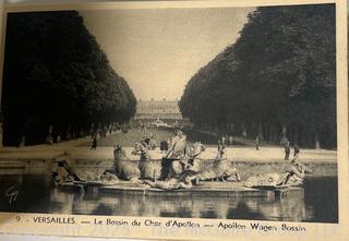 Versailles Postcard Book  by Heliogravure D'Art 
