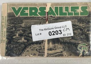 Versailles Postcard Book  by Heliogravure D'Art 
