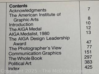 Three (3) Books Including Interior and Graphic Design