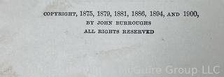 Vintage Animal Books: 1901 John Burroughs "Squirrels and Other Fur-Bearers Animals", and" Dogs by Ylla"