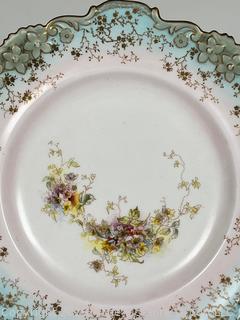 Three (3) Decorative Porcelain Plates, 2 French and 1 English