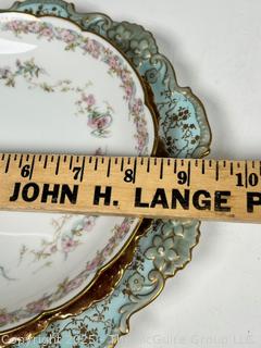 Three (3) Decorative Porcelain Plates, 2 French and 1 English