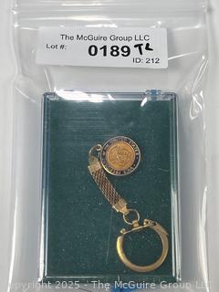 Vice President of United States Key Chain. Nelson Rockefeller
