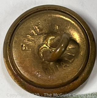 Three (3) U.S. Army Corps Engineers "Essayons" Uniform Buttons