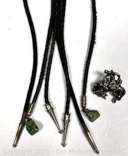 Three (3) Bolo Ties