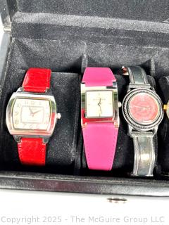Four (4) Ladies Watches in Box.  Untested.