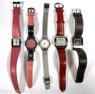 Four (4) Ladies Watches in Box.  Untested.