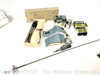 Leitz Wetzlar Mechanical Cable Release (Leica), Minox Film And Escot Mechanical Shutter Timer