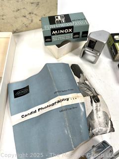 Leitz Wetzlar Mechanical Cable Release (Leica), Minox Film And Escot Mechanical Shutter Timer