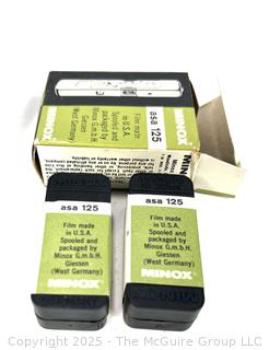 Leitz Wetzlar Mechanical Cable Release (Leica), Minox Film And Escot Mechanical Shutter Timer