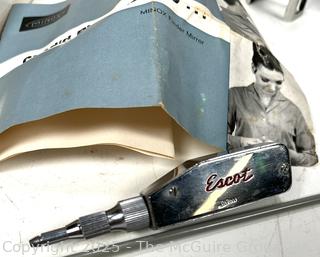 Leitz Wetzlar Mechanical Cable Release (Leica), Minox Film And Escot Mechanical Shutter Timer