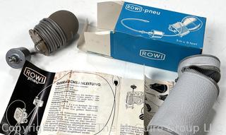 Rowi-Pneu Super Air Vintage Shutter Release Cable Camera New in Box