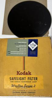 Kodak Darkroom Safe Light Filter Set