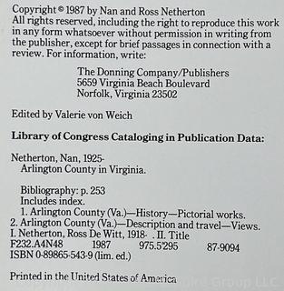 Two (2) Books Including Arlington County Pictorial and Oxford Book of English Verse