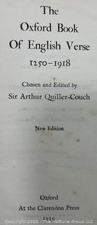 Two (2) Books Including Arlington County Pictorial and Oxford Book of English Verse