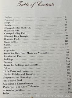 Two (2) Cookbooks Including Betty Crocker & Maryland's Way Books