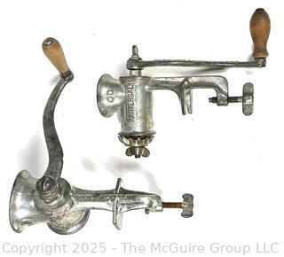 Two (2) Meat Grinders Including Universal 