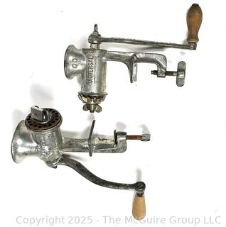 Two (2) Meat Grinders Including Universal 