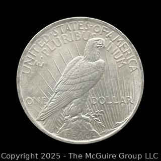 1923 (P) Liberty Head Peace $1 Dollar Silver Coin
