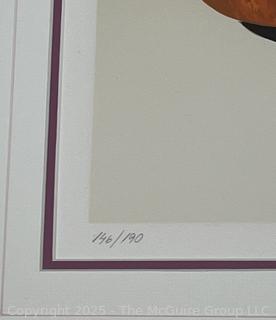 Framed Under Glass Print of Still Life. 27" x 30"