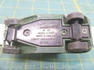 Vintage Matchbox Die Cast Toy Vehicles