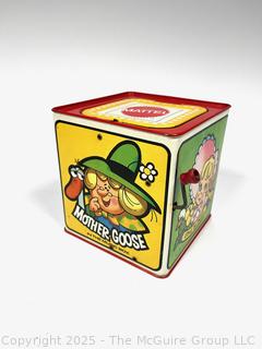 1970's Mattel "Mother Goose" Jack-In-The-Box. Works