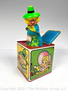 1970's Mattel "Mother Goose" Jack-In-The-Box. Works