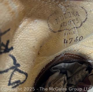 Nocona Legacy Brand Men's Brown Stitched Cowboy Boots size 8.5 B