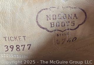 Nocona Legacy Brand Men's Brown Stitched Cowboy Boots size 8.5 B