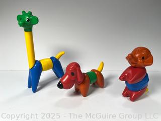 Zoo-It-Yourself Funny Animal Set By Tuppertoy 1966