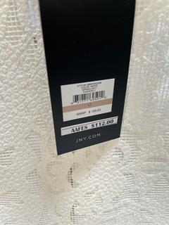 Women's Jones of New York Shear White Lace Zip Front Jacket. Size 12, New with Tag.