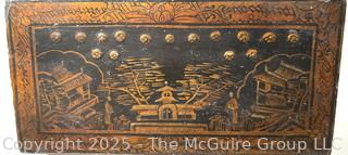 Chinese Camphor Wood Chest. 12"w x 6"d x 6"t