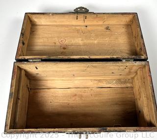 Chinese Camphor Wood Chest. 12"w x 6"d x 6"t