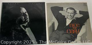 Two (2) Vinyl LP Record Albums: Sinatra (double album)