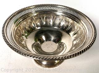 Sterling Silver Compote. 358 grams total weight
