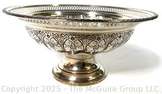 Sterling Silver Compote. 358 grams total weight