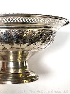 Sterling Silver Compote. 358 grams total weight