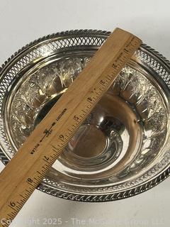 Sterling Silver Compote. 358 grams total weight