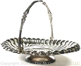 Silver Plated Basket Dish