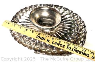 Silver Plated Basket Dish